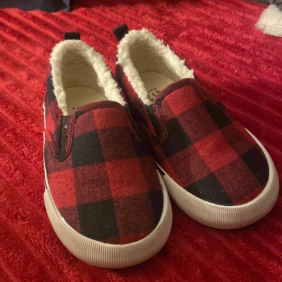 Flannel comfortable sneakers - Picture 1 of 5